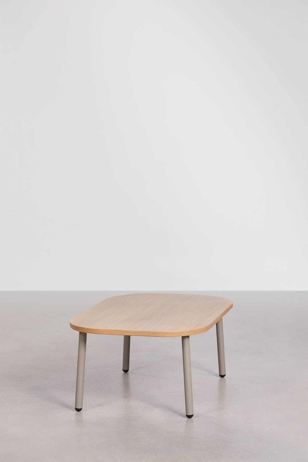 Outdoor table ZUNIKA, oval, mocha brown