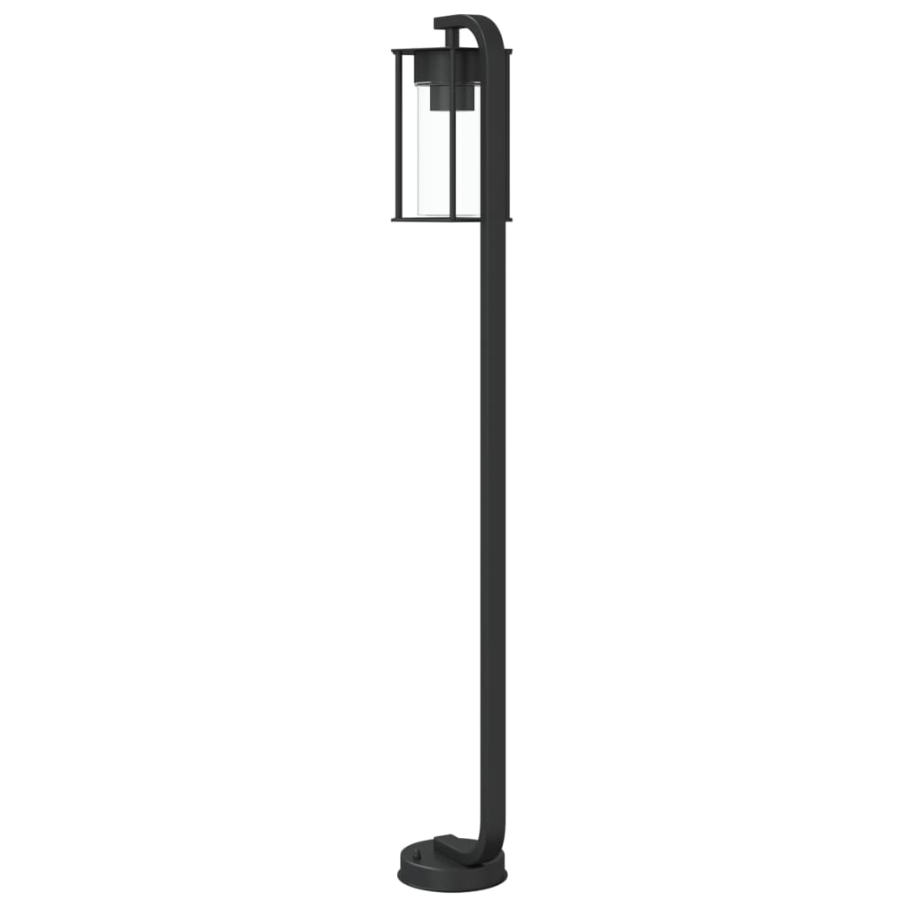 Lauko šviestuvai, 3vnt., juodi, 100cm, nerūdijantis plienas - Namų Idėja