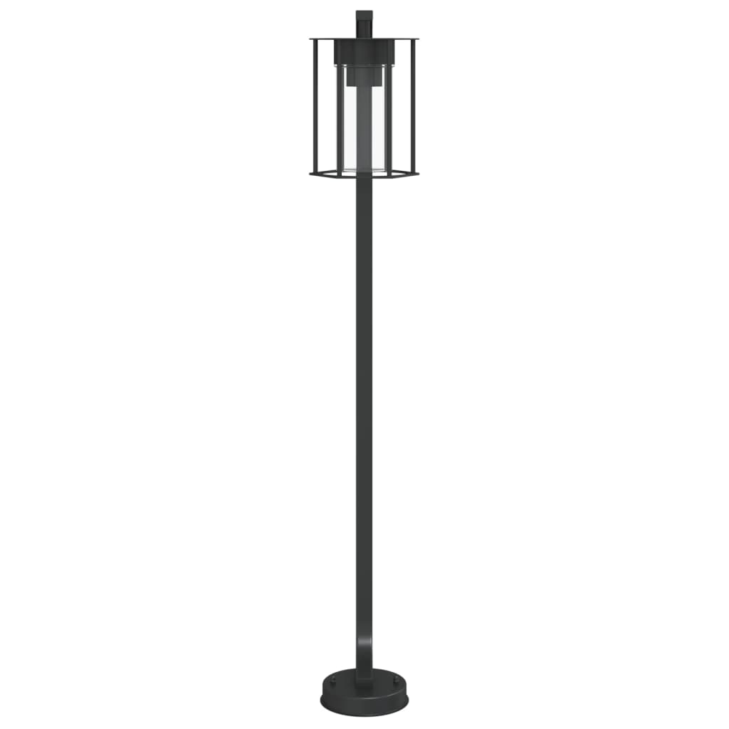 Lauko šviestuvai, 3vnt., juodi, 100cm, nerūdijantis plienas - Namų Idėja