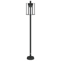 Lauko šviestuvai, 3vnt., juodi, 100cm, nerūdijantis plienas - Namų Idėja