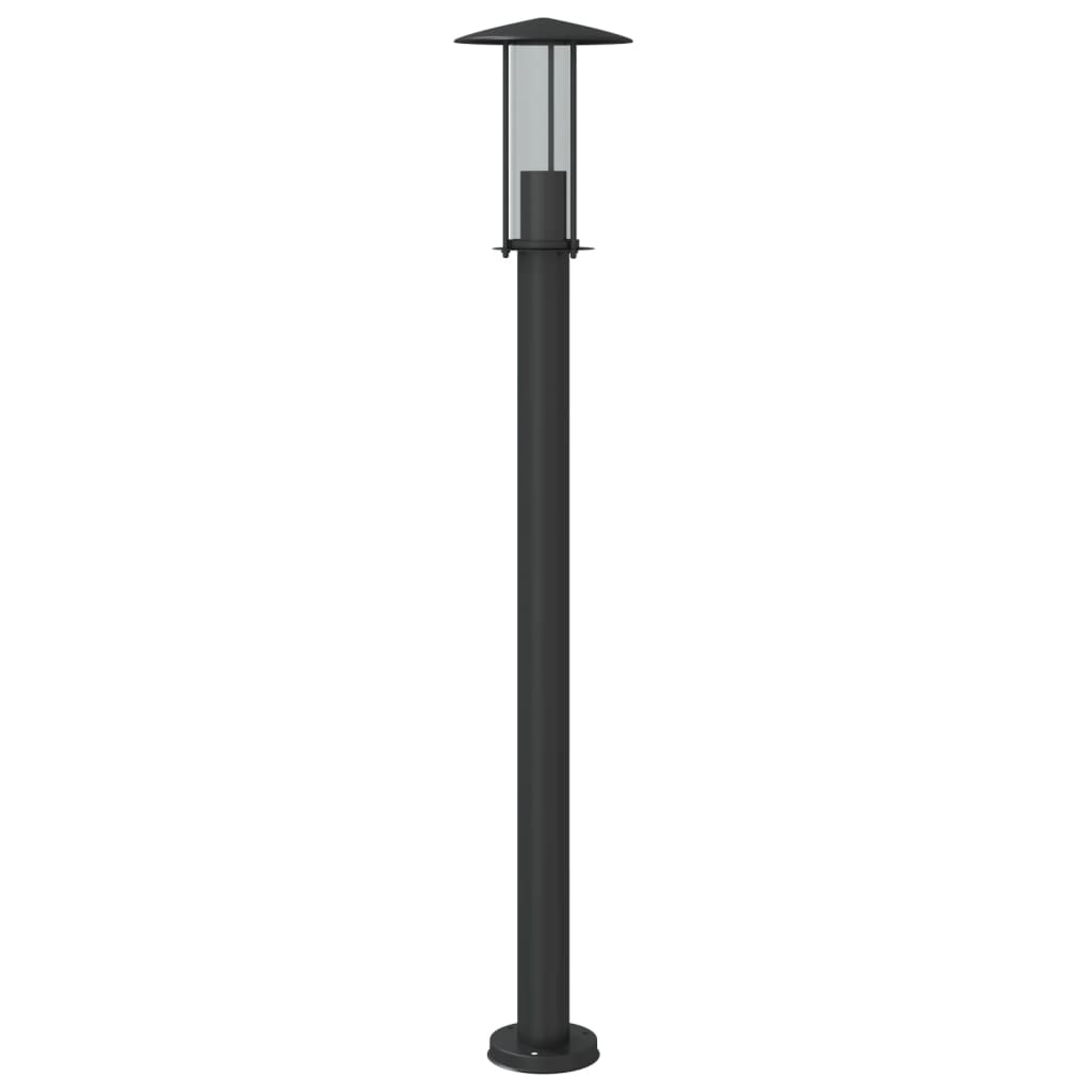 Lauko šviestuvai, 3vnt., juodi, 100cm, nerūdijantis plienas - Namų Idėja