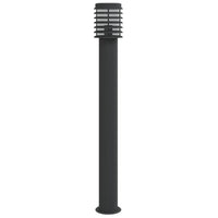 Lauko šviestuvai, 3vnt., juodi, 110cm, nerūdijantis plienas - Namų Idėja