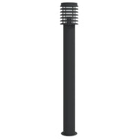 Lauko šviestuvai, 3vnt., juodi, 110cm, nerūdijantis plienas - Namų Idėja