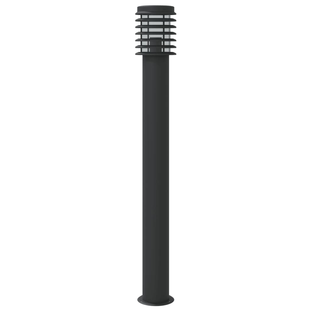 Lauko šviestuvai, 3vnt., juodi, 110cm, nerūdijantis plienas - Namų Idėja