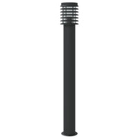 Lauko šviestuvai, 3vnt., juodi, 110cm, nerūdijantis plienas - Namų Idėja