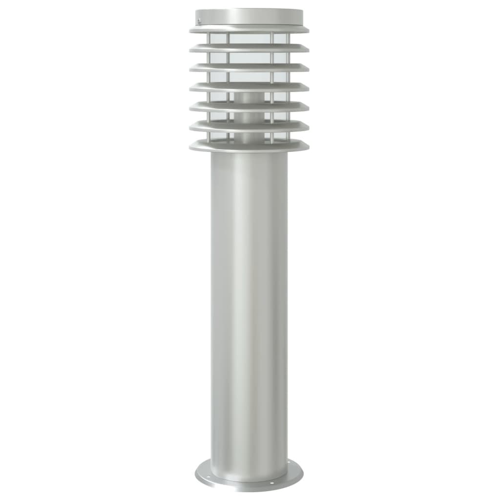 Lauko šviestuvai su jutikliu, sidabrinis, 60cm, plienas - Namų Idėja