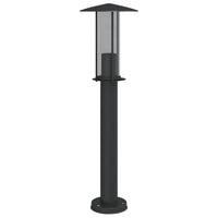 Lauko šviestuvas, 3vnt., juodas, 60cm, nerūdijantis plienas - Namų Idėja