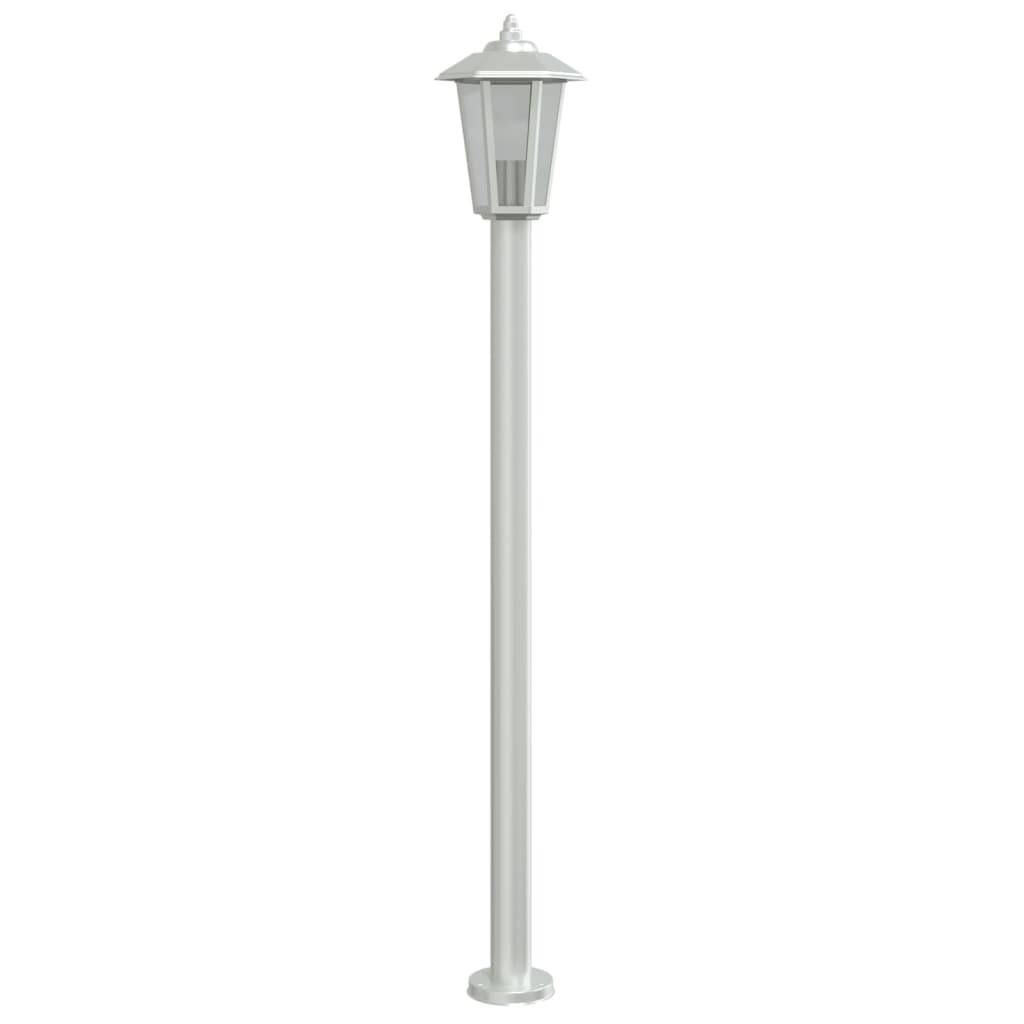 Lauko šviestuvas, 3vnt., sidabrinė, 120cm, nerūdijantis plienas - Namų Idėja