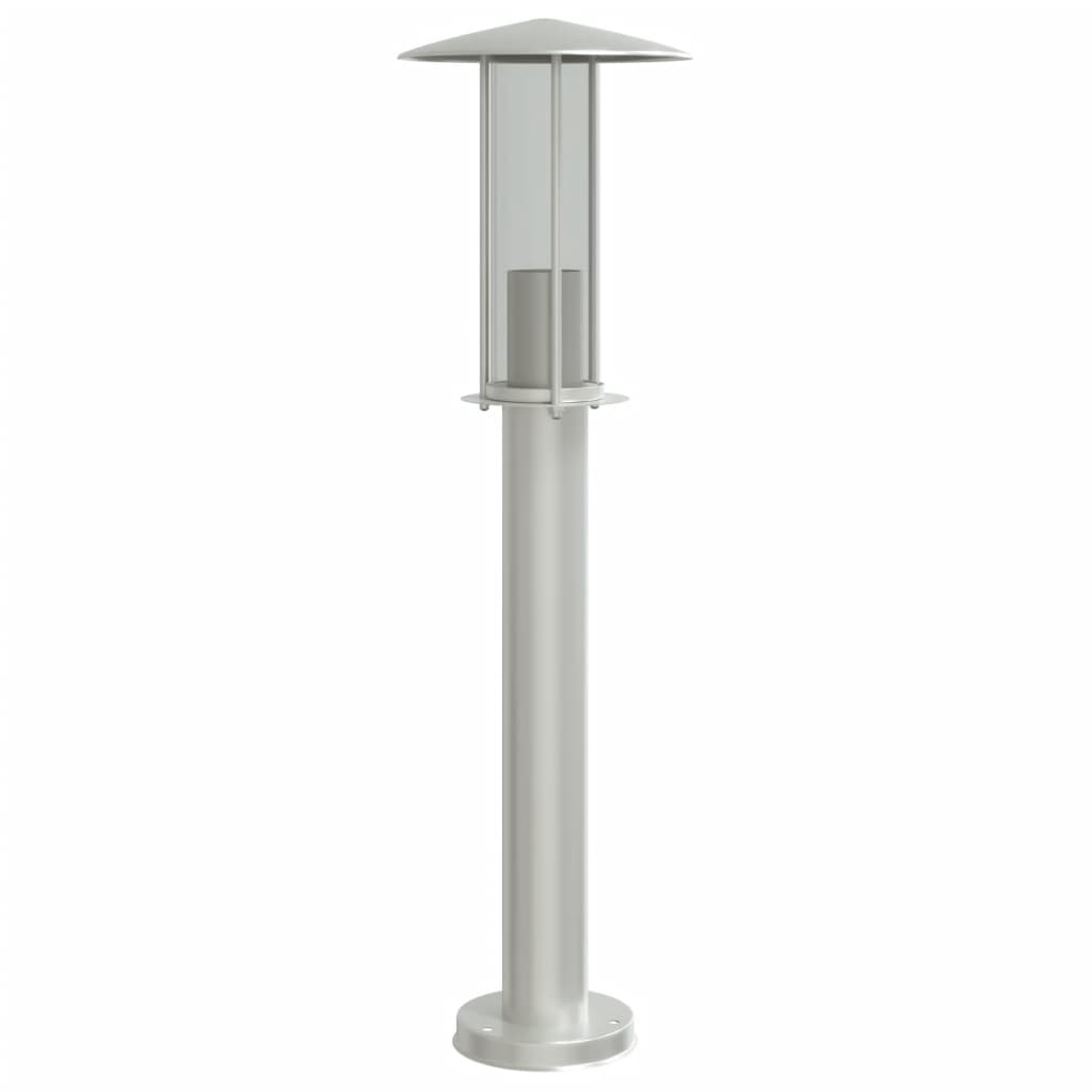 Lauko šviestuvas, 3vnt., sidabrinis, 60cm, nerūdijantis plienas - Namų Idėja