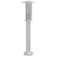 Lauko šviestuvas, 3vnt., sidabrinis, 60cm, nerūdijantis plienas - Namų Idėja