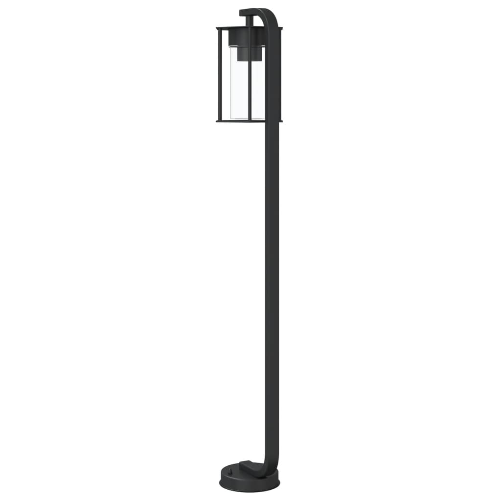 Lauko šviestuvas, juodos spalvos, 100cm, nerūdijantis plienas - Namų Idėja