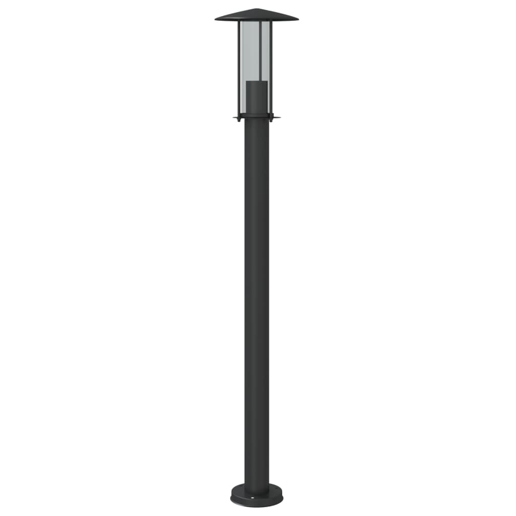 Lauko šviestuvas, juodos spalvos, 100cm, nerūdijantis plienas - Namų Idėja