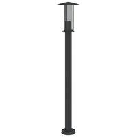 Lauko šviestuvas, juodos spalvos, 100cm, nerūdijantis plienas - Namų Idėja