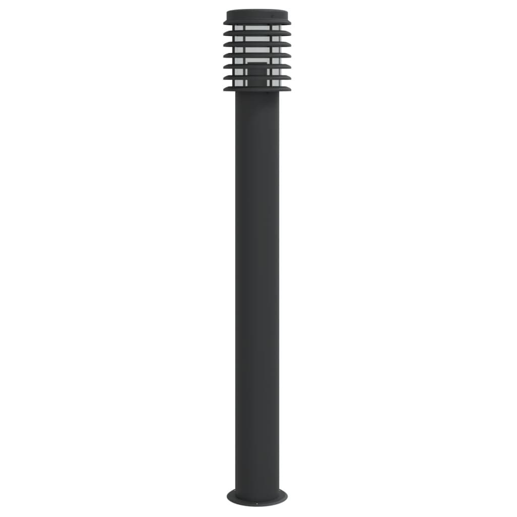 Lauko šviestuvas, juodos spalvos, 110cm, nerūdijantis plienas - Namų Idėja