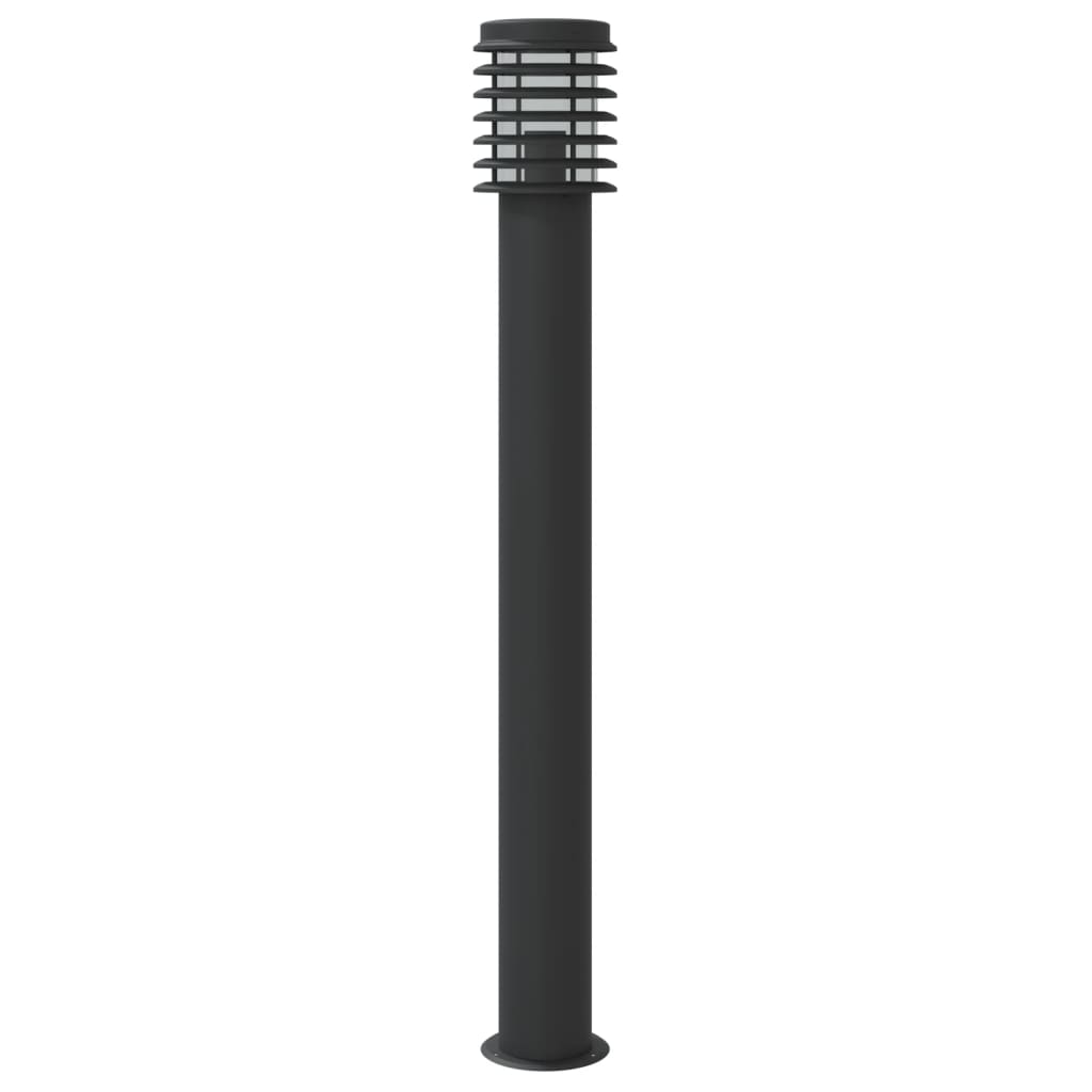 Lauko šviestuvas, juodos spalvos, 110cm, nerūdijantis plienas - Namų Idėja