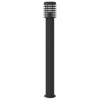 Lauko šviestuvas, juodos spalvos, 110cm, nerūdijantis plienas - Namų Idėja