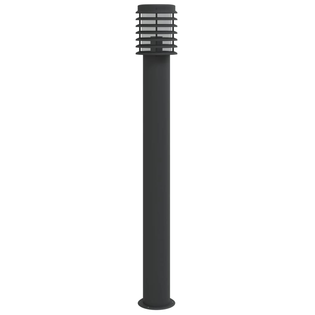 Lauko šviestuvas, juodos spalvos, 110cm, nerūdijantis plienas - Namų Idėja