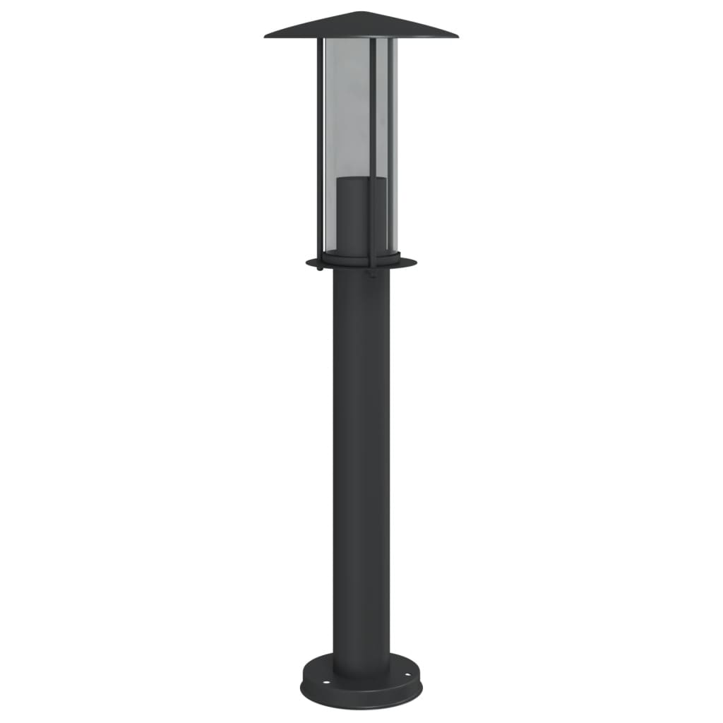 Lauko šviestuvas, juodos spalvos, 60cm, nerūdijantis plienas - Namų Idėja