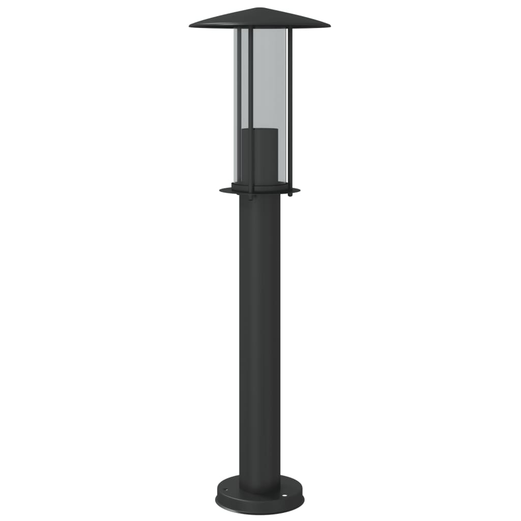 Lauko šviestuvas, juodos spalvos, 60cm, nerūdijantis plienas - Namų Idėja