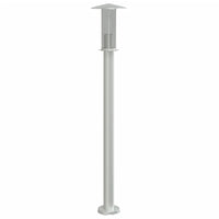 Lauko šviestuvas, sidabrinis, 100cm, nerūdijantis plienas - Namų Idėja