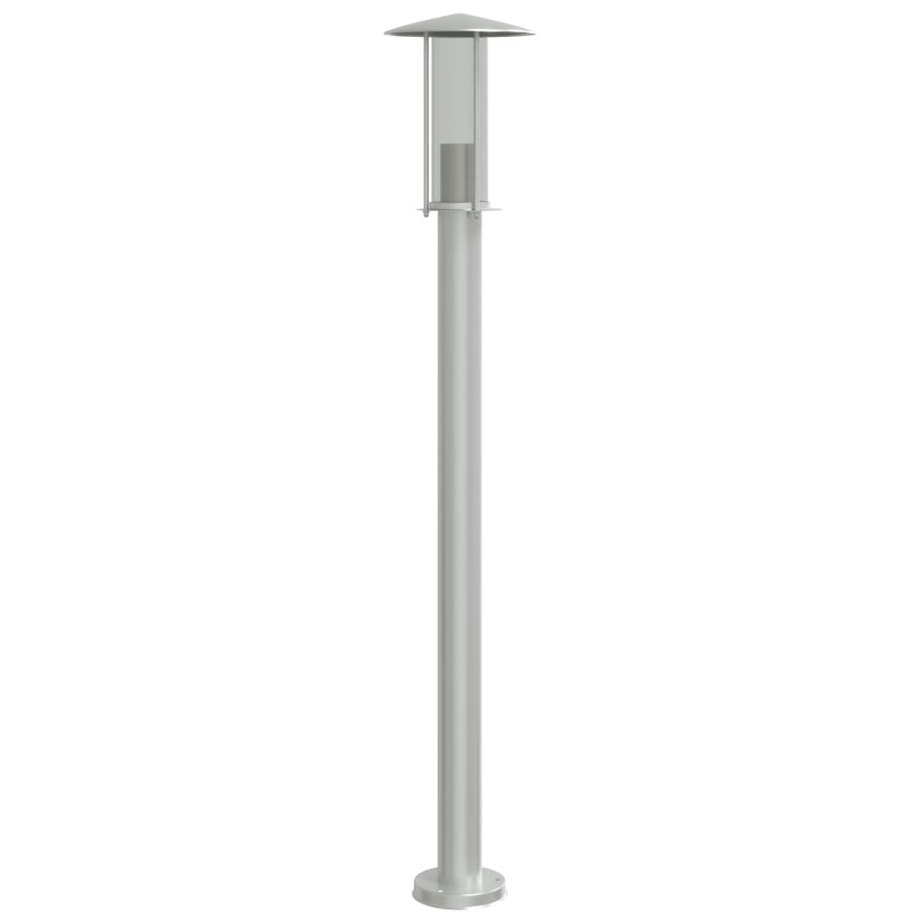 Lauko šviestuvas, sidabrinis, 100cm, nerūdijantis plienas - Namų Idėja