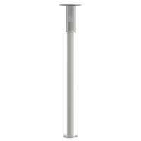 Lauko šviestuvas, sidabrinis, 100cm, nerūdijantis plienas - Namų Idėja
