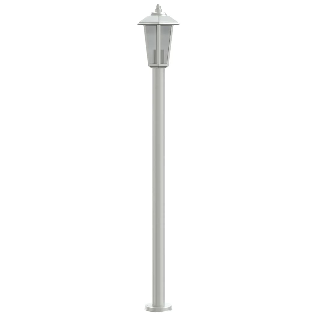 Lauko šviestuvas, sidabrinis, 120cm, nerūdijantis plienas - Namų Idėja