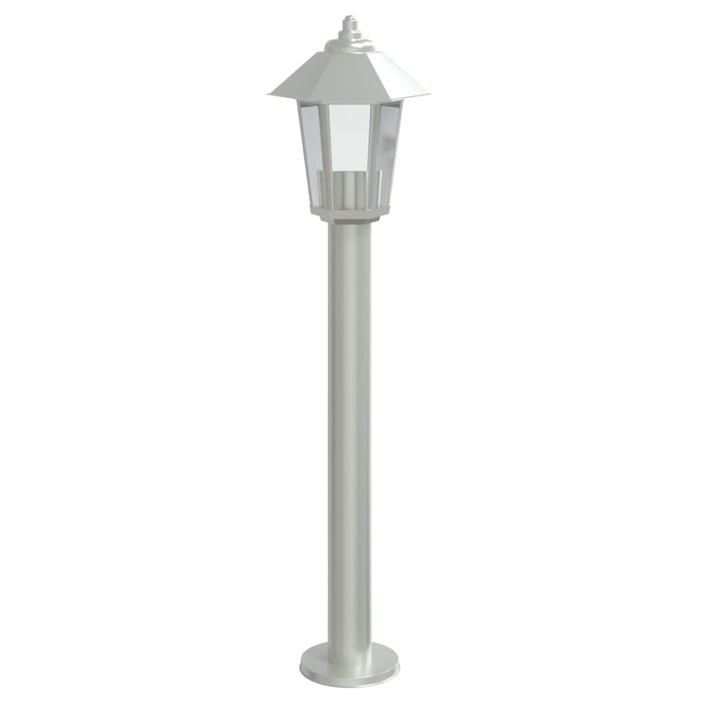 Lauko šviestuvas, sidabrinis, 80cm,nerūdijantis plienas - Namų Idėja