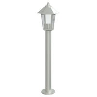 Lauko šviestuvas, sidabrinis, 80cm,nerūdijantis plienas - Namų Idėja