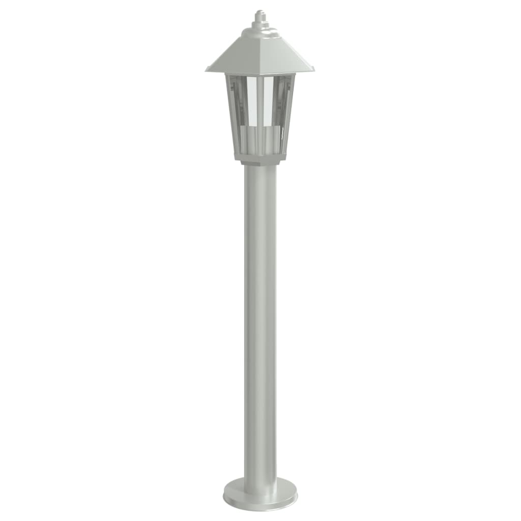 Lauko šviestuvas, sidabrinis, 80cm,nerūdijantis plienas - Namų Idėja