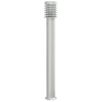 Lauko šviestuvas su išvedimu, 3vnt., sidabrinė, 110cm, plienas - Namų Idėja