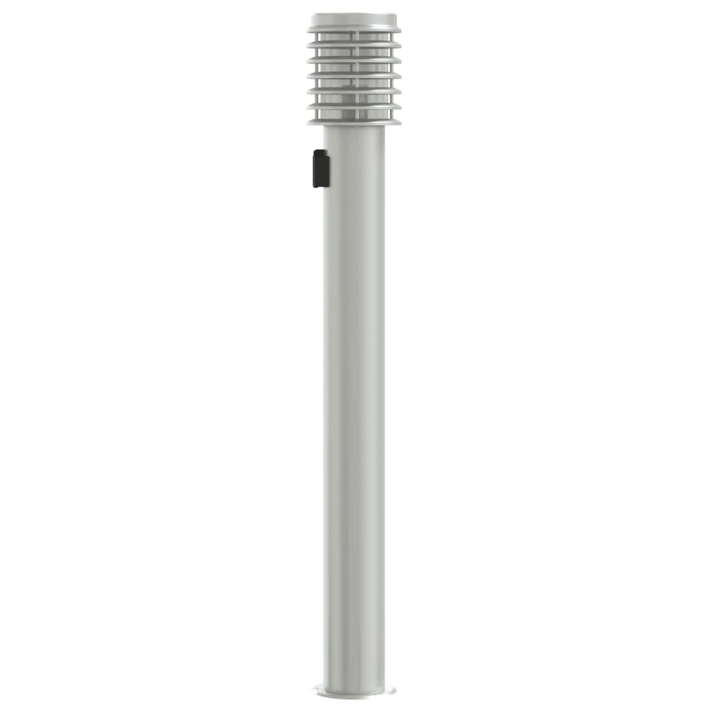 Lauko šviestuvas su išvedimu, 3vnt., sidabrinė, 110cm, plienas - Namų Idėja