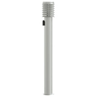 Lauko šviestuvas su išvedimu, 3vnt., sidabrinė, 110cm, plienas - Namų Idėja
