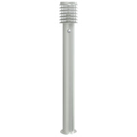 Lauko šviestuvas su jutikliu, 3vnt., sidabrinė, 110cm, plienas - Namų Idėja