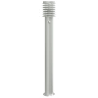 Lauko šviestuvas su jutikliu, sidabrinė, 110cm, plienas - Namų Idėja