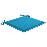 Lauko valgomojo kėdės su pagalvėlėmis, 3vnt., akacijos masyvas - Namų Idėja