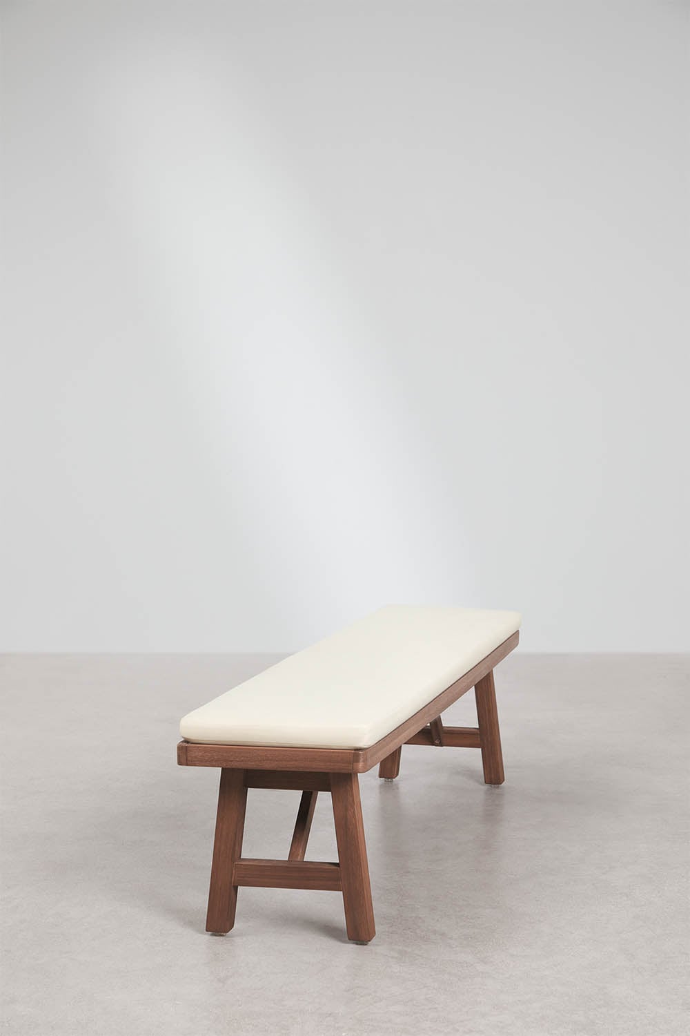 Bench DEXTER, 190 cm, dark brown