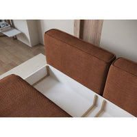 Sofa-lova LINVERA, varinė šenilas