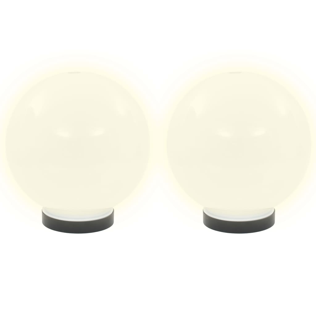 LED lempos, rutulio formos, 4vnt., sferinės, 20cm, PMMA - Namų Idėja
