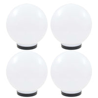 LED lempos, rutulio formos, 4vnt., sferinės, 25cm, PMMA - Namų Idėja