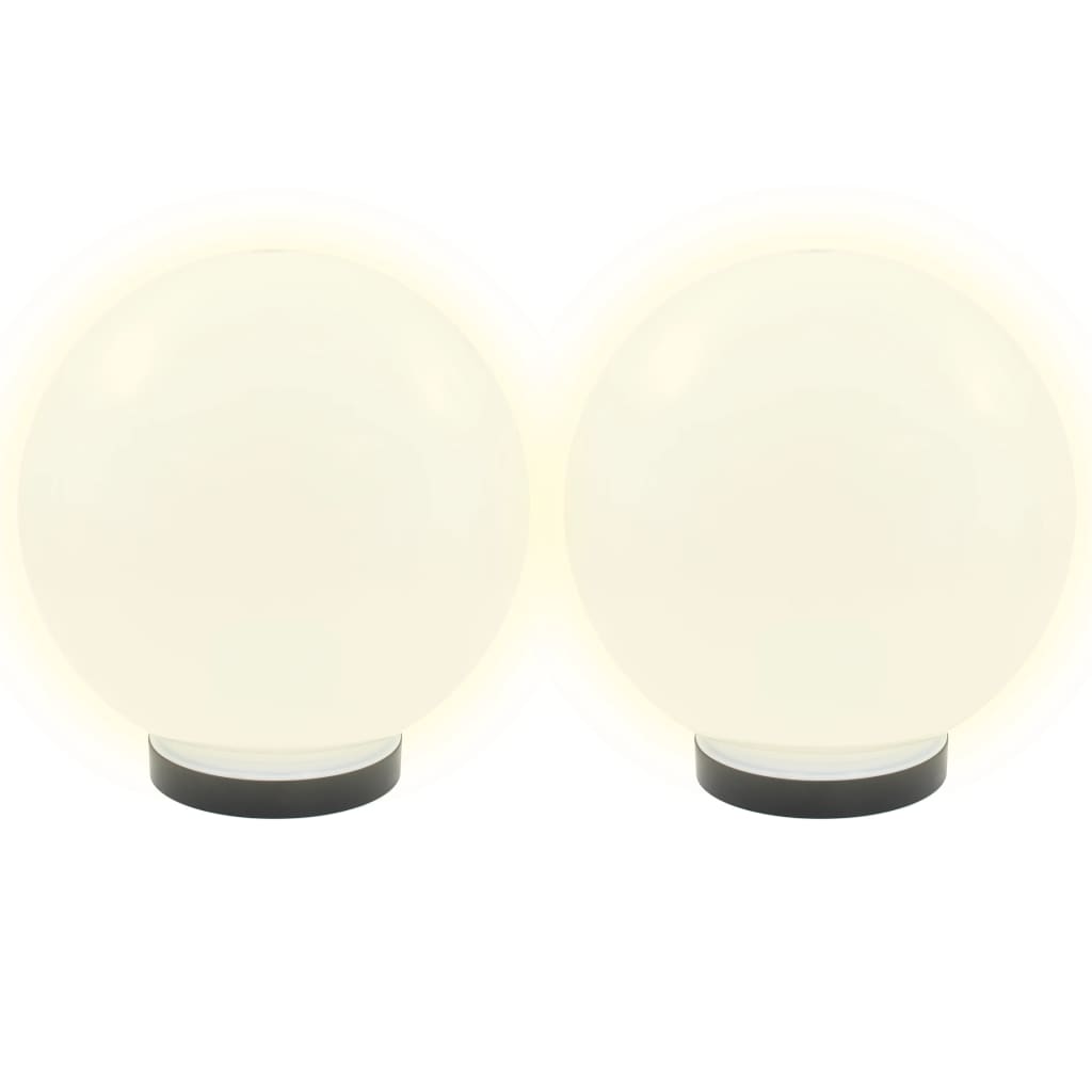 LED lempos, rutulio formos, 4vnt., sferinės, 25cm, PMMA - Namų Idėja