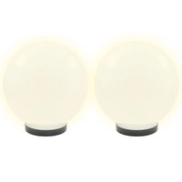 LED lempos, rutulio formos, 4vnt., sferinės, 25cm, PMMA - Namų Idėja
