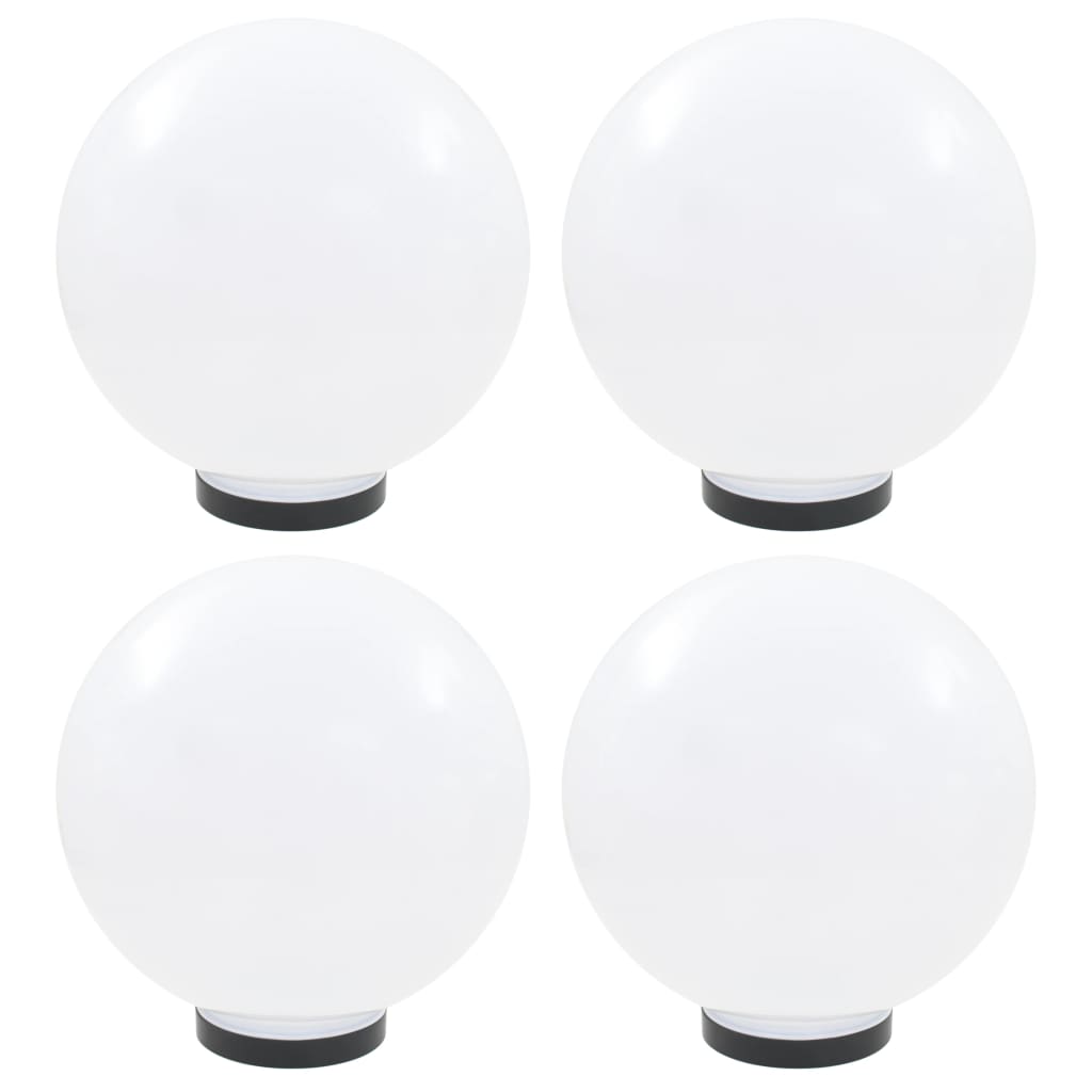 LED lempos, rutulio formos, 4vnt., sferinės, 30cm, PMMA - Namų Idėja
