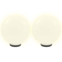 LED lempos, rutulio formos, 4vnt., sferinės, 30cm, PMMA - Namų Idėja