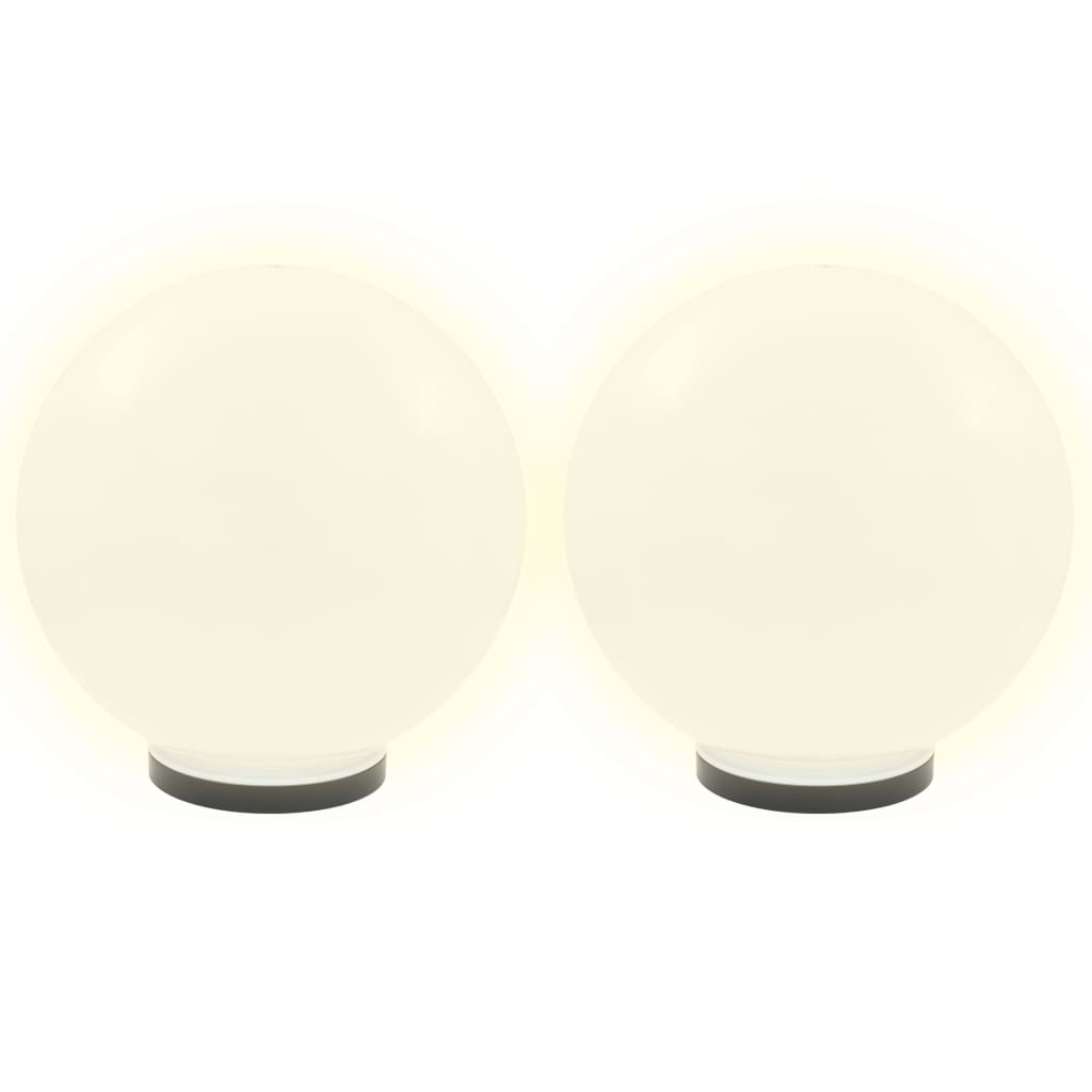 LED lempos, rutulio formos, 4vnt., sferinės, 40cm, PMMA - Namų Idėja