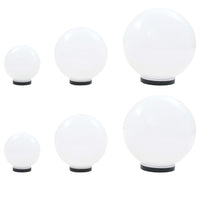 LED lempų rink., rut. form., 6d., sferiniai, 20/30/40cm, PMMA - Namų Idėja