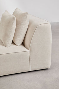 Modulinė sofa DZORELA moderniame svetainės interjere