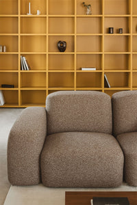 Kampinė sofa KARDENA iš priekio