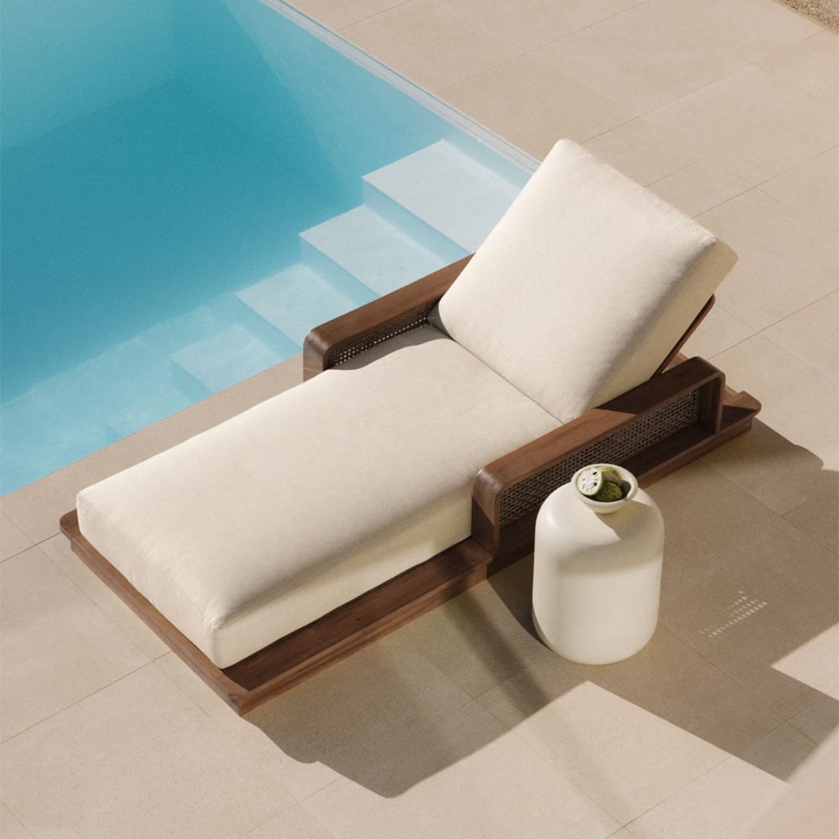 Deckchair RATIKO, adjustable