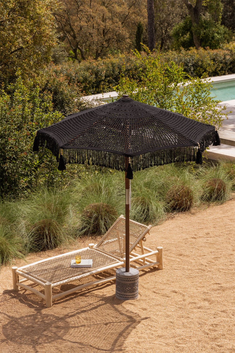 Outdoor Umbrella TONGARIKI, almond beige
